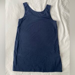Navy Blue Women's Tank Top